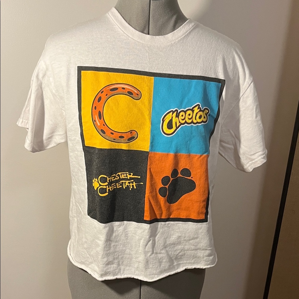 ❤️❤️❤️Graphic Tee - Cheetos White Short Sleeve